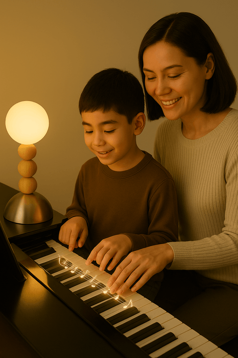 Learn piano naturally